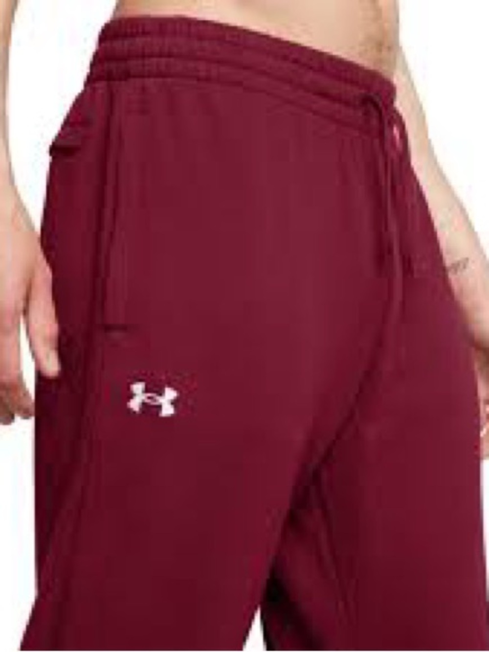 Under Armour Rival Men’s Maroon Athletic Joggers
